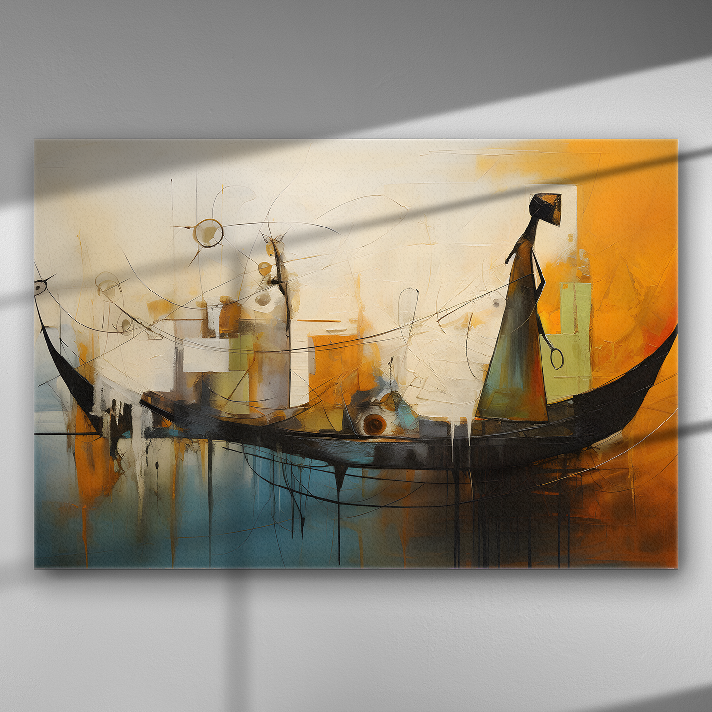 Το Καράβι της Αφαίρεσης - Πίνακας σε Καμβά