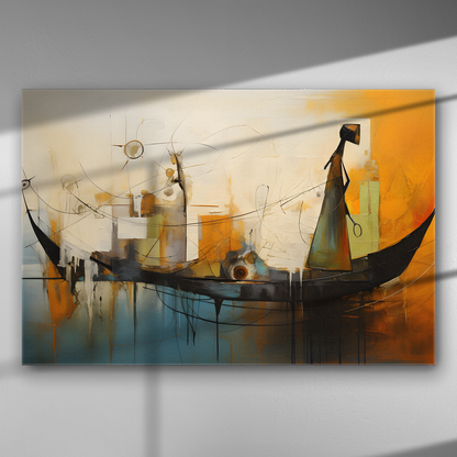 Το Καράβι της Αφαίρεσης - Πίνακας σε Καμβά