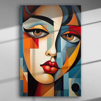 Γεωμετρική Ψυχή – Πίνακας σε Καμβά