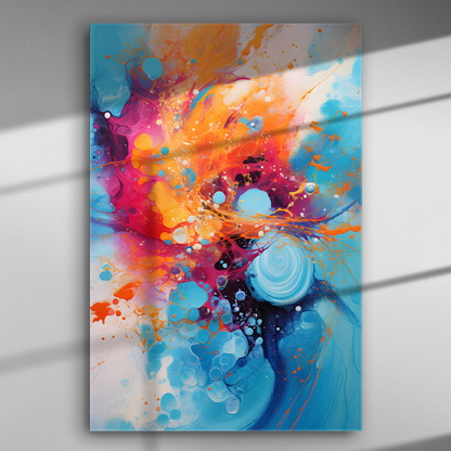 Κοσμικός Χορός – Πίνακας σε Καμβά