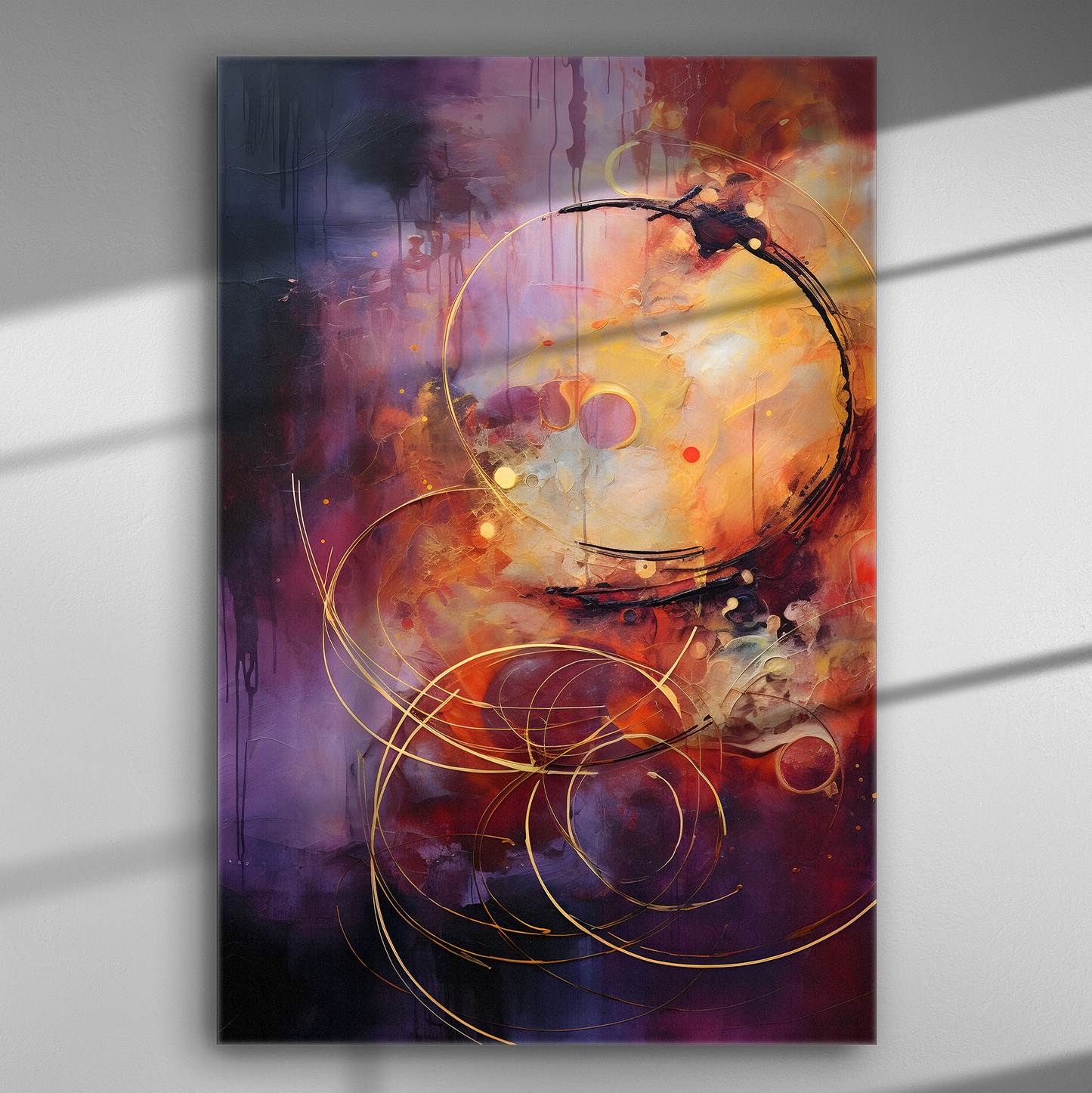 Χρυσή Αλχημεία – Πίνακας σε Καμβά