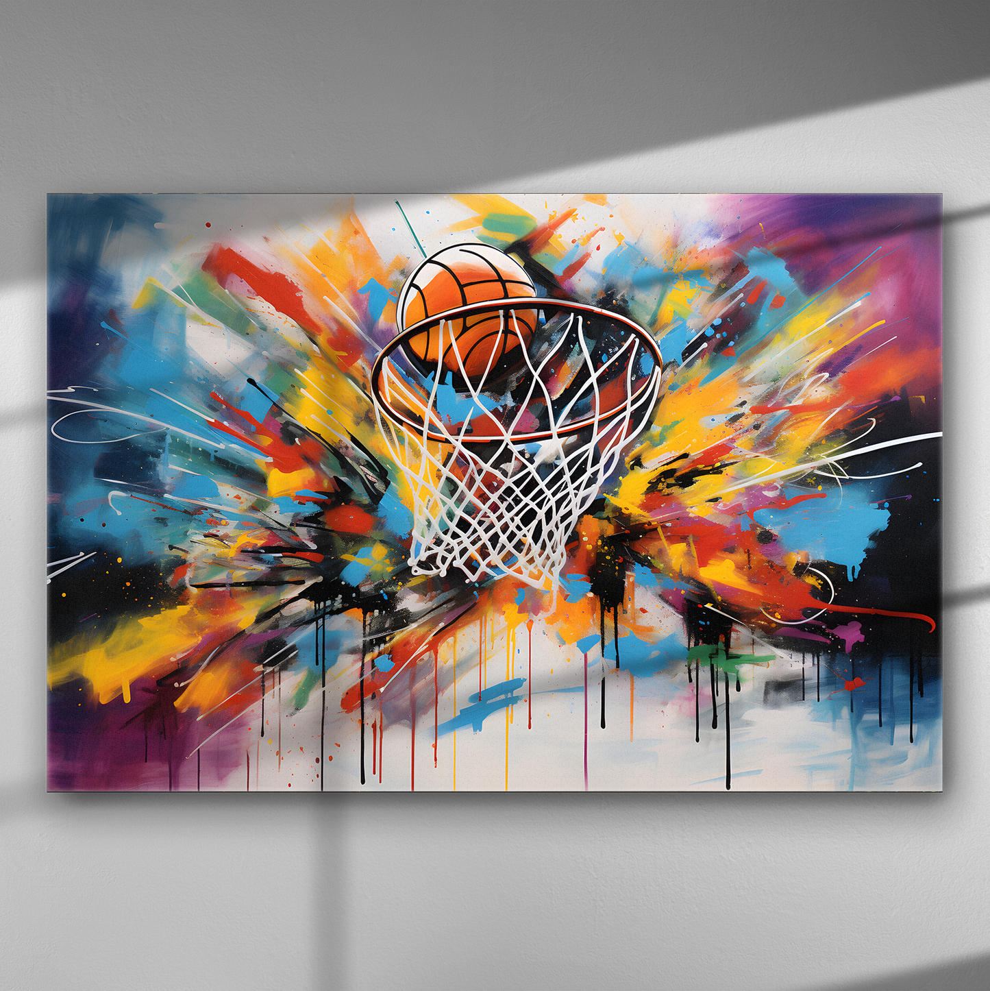 Basket - Πίνακας σε Καμβά