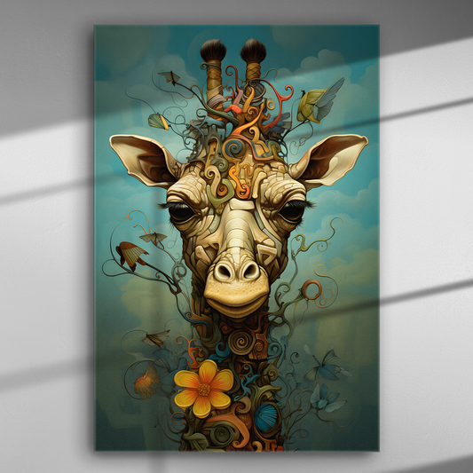 Καμηλοπάρδαλη - Πίνακας σε Καμβά