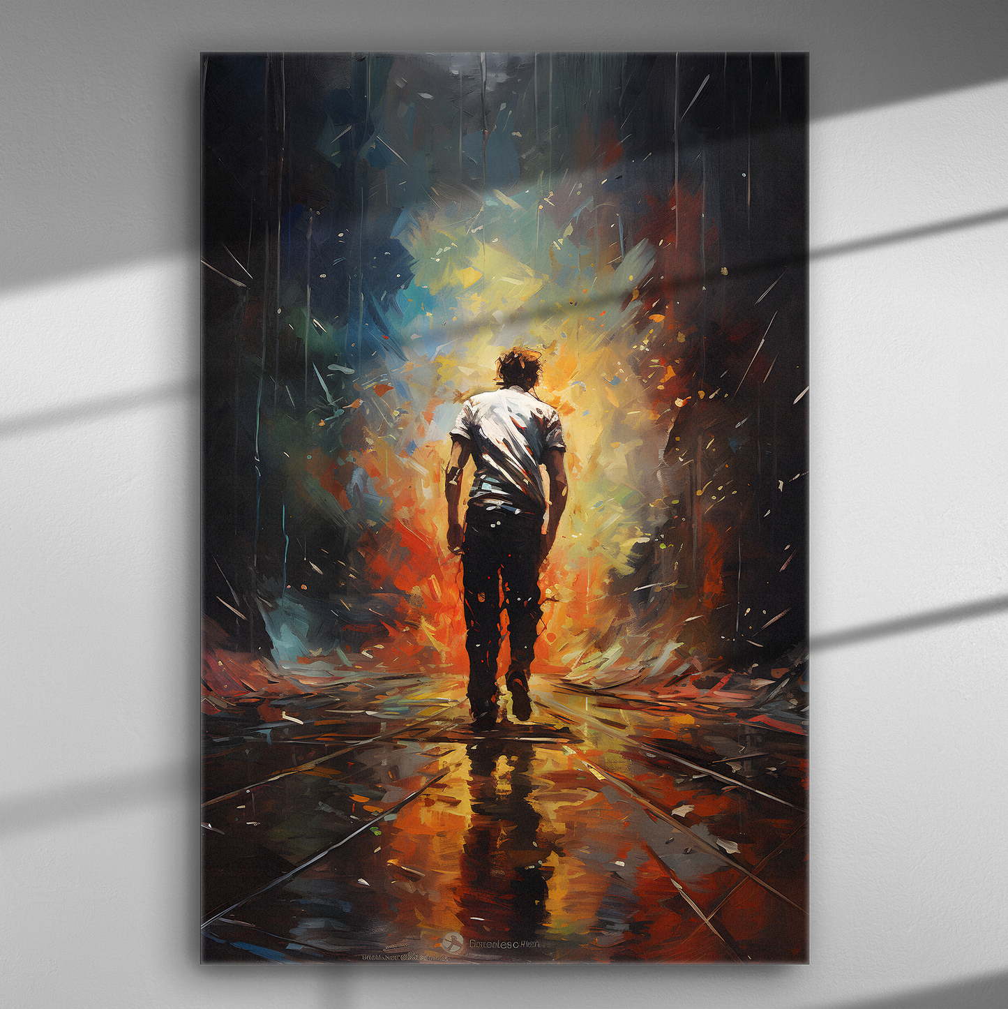 Αυγή των Χρωμάτων - Πίνακας σε Καμβά