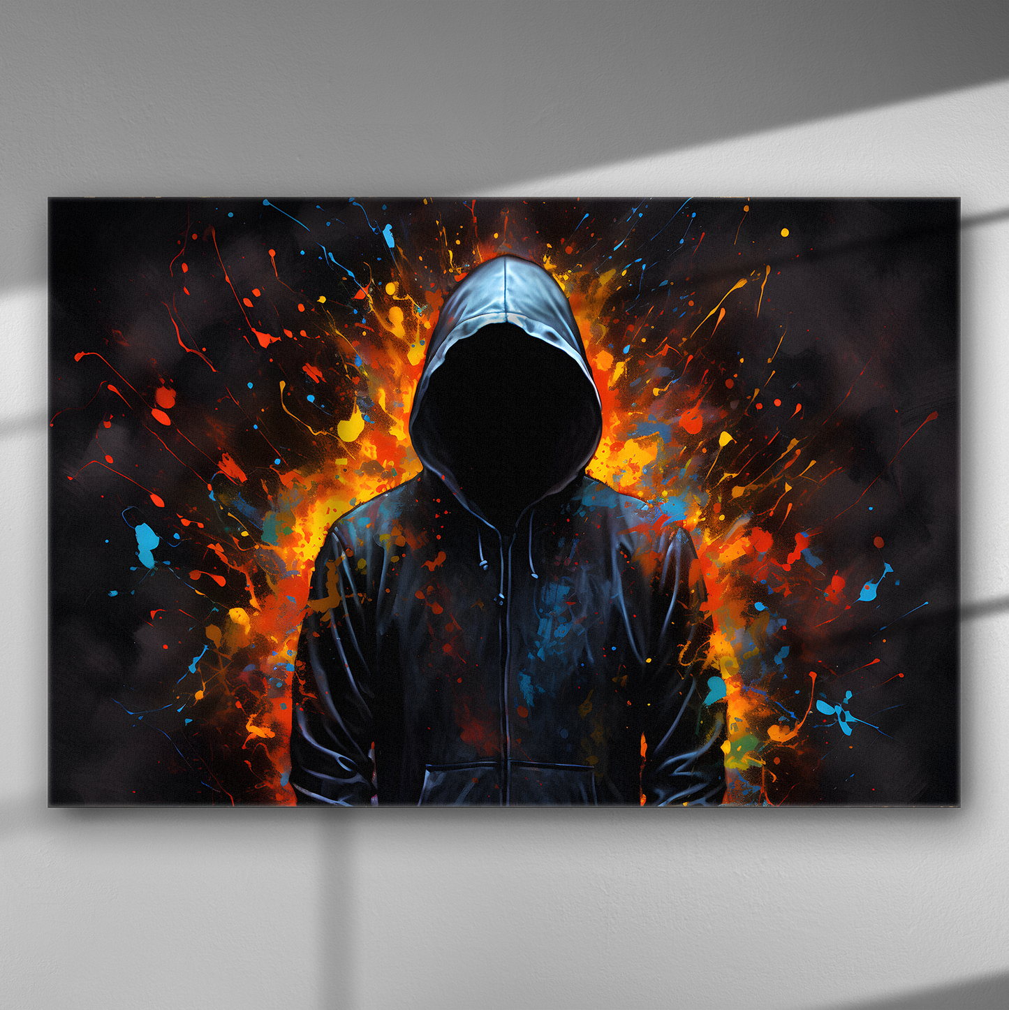 Έκρηξη Σιωπής - Πίνακας σε Καμβά