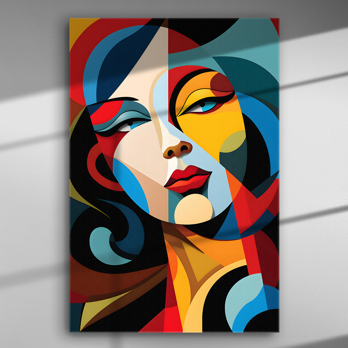 Το Διπλό Πρόσωπο των Χρωμάτων - Πίνακας σε Καμβά
